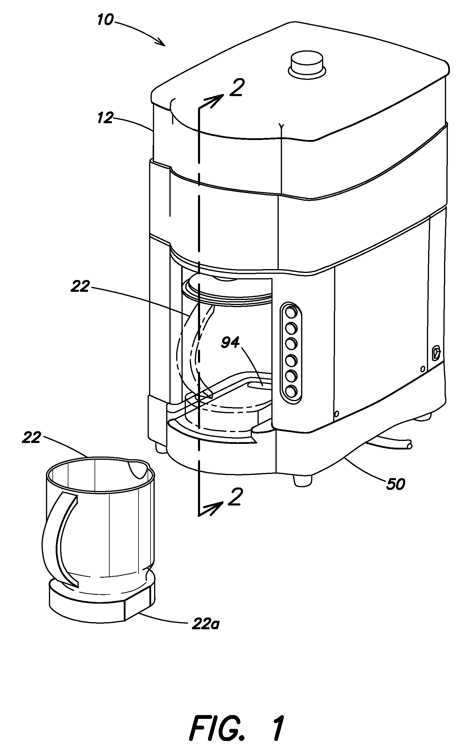 Magnetic drive for food processing apparatus