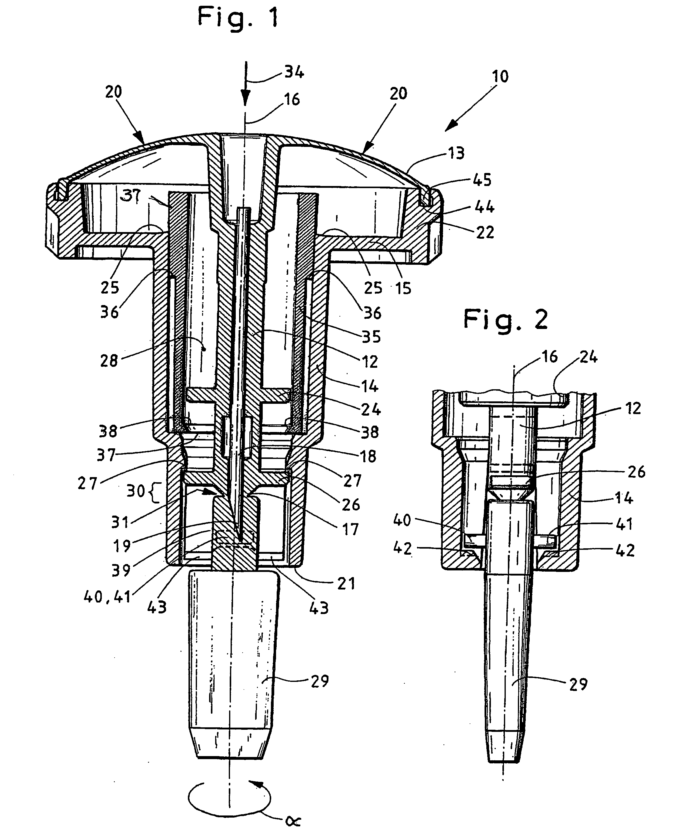 Lancet device for puncturing the skin