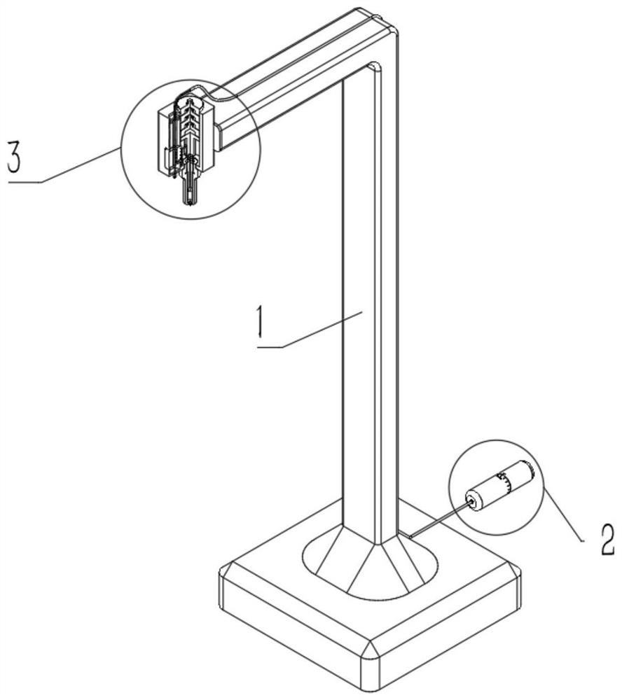 A bone cement injection device