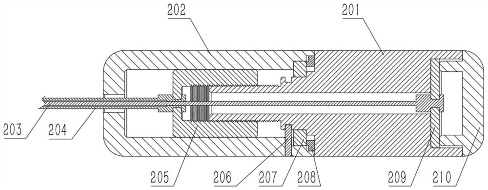 A bone cement injection device