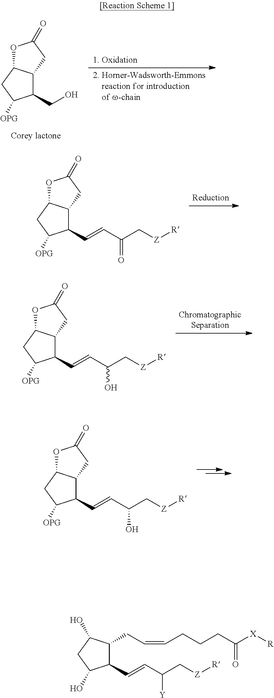 Process for preparing prostaglandin derivatives