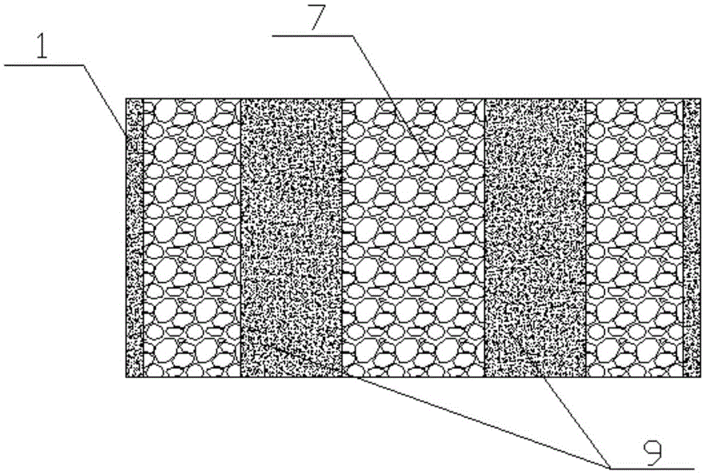 Prefabricated ecological embankment plate for drainage ditch and manufacturing method of prefabricated ecological embankment plate