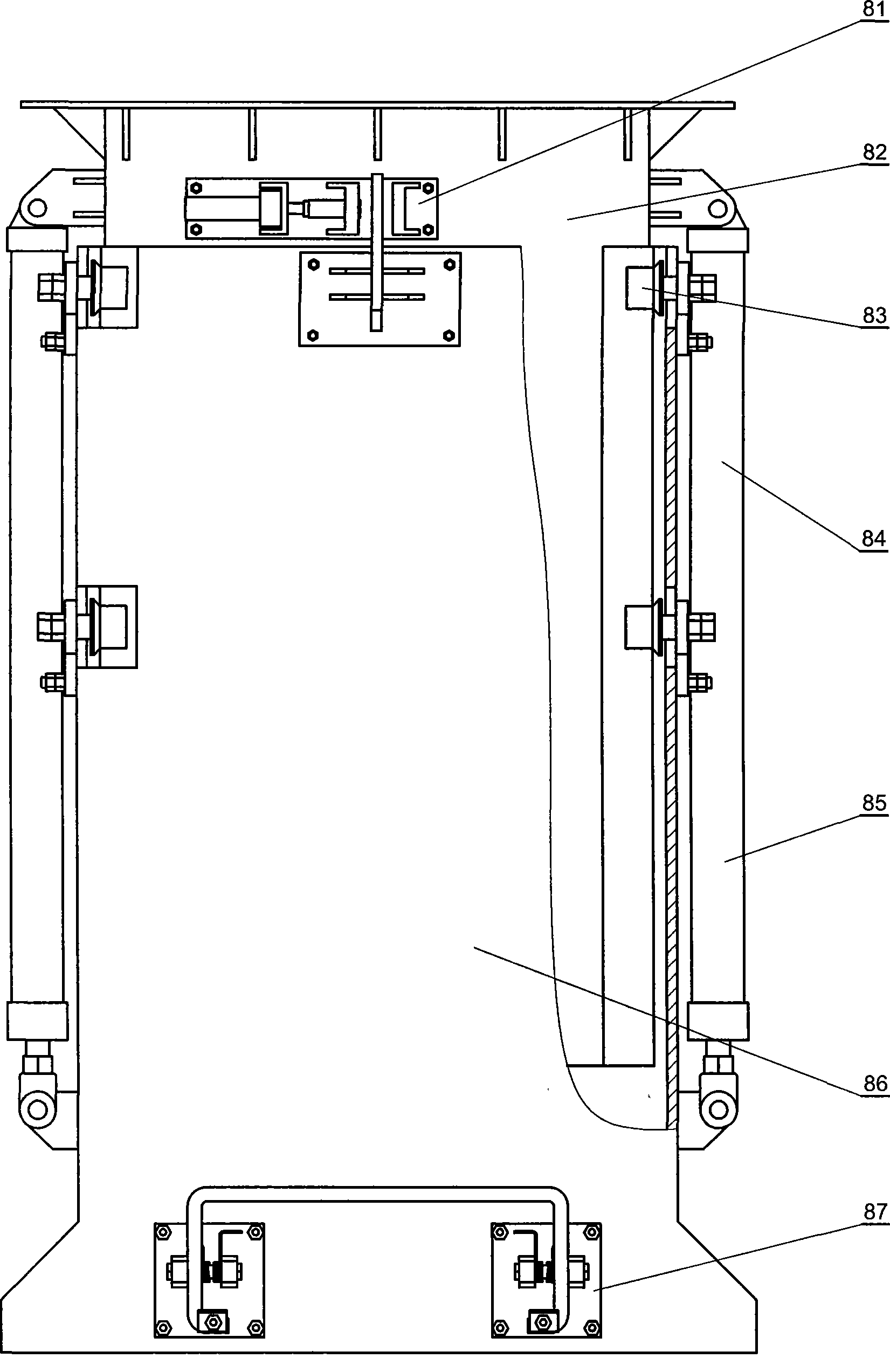 Intellectualized rapid quantitative loading process for automobile and loading station