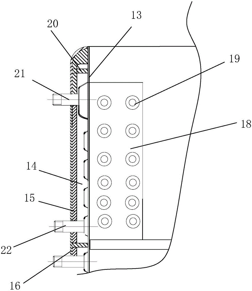 Liquor-stored tank