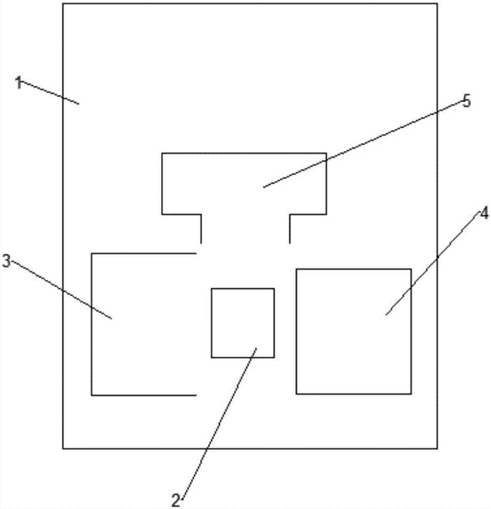 Auxiliary device of door lock fingerprint gatherer