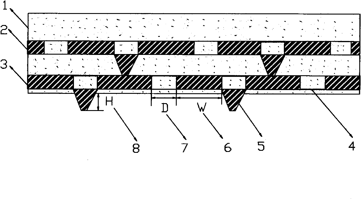 Composite conducting strip