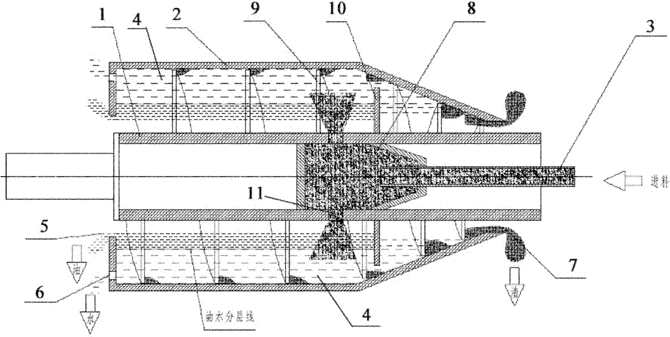 Method for treating ageing oil of viscous oil