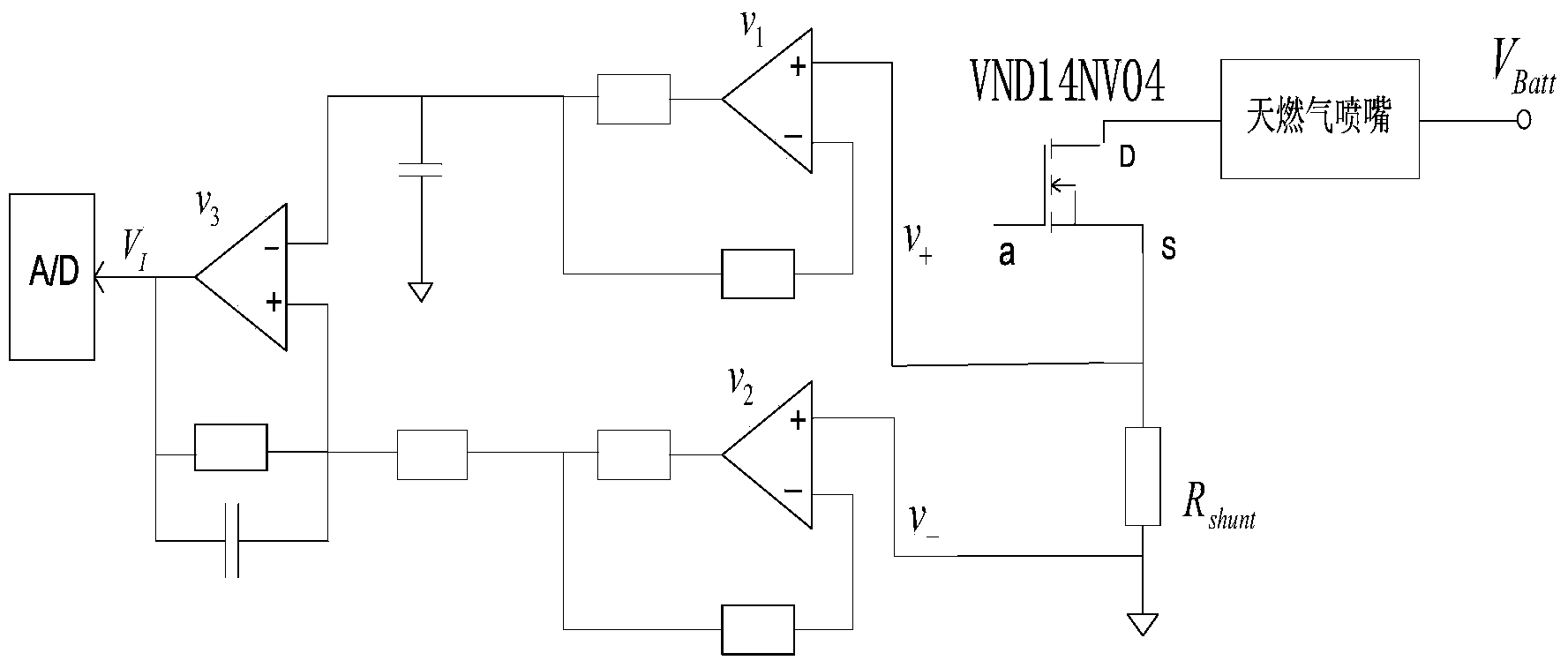 Diesel/natural gas active blending combustion electronic control system and method