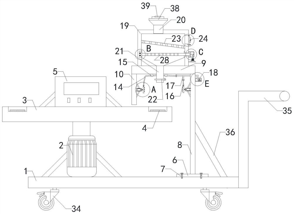 Automatic bagging machine