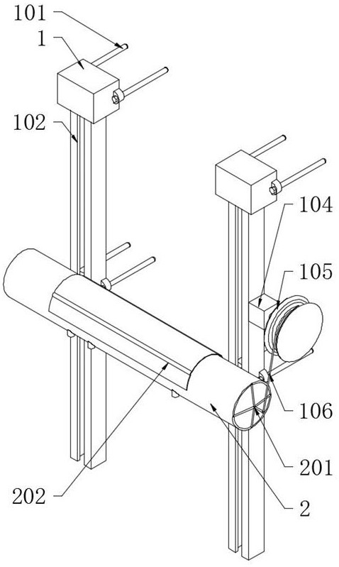 Flow monitoring device for rivers containing sediment