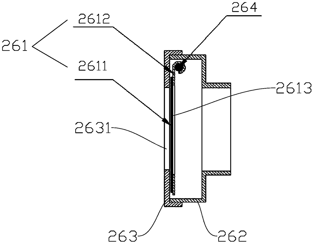 A cover made of antibacterial and fresh-keeping film for fruit, a partition plate, and a fruit placement device composed of the partition plate