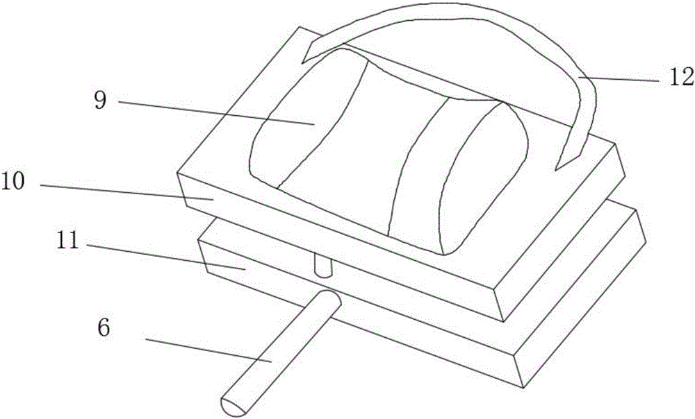 Adjustable cervical vertebra anterior approach operation position posing device used in spine surgery