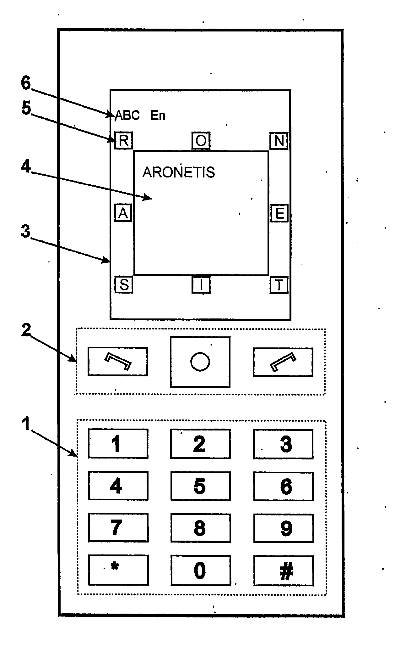 Method and matrix for inputting symbols into computers