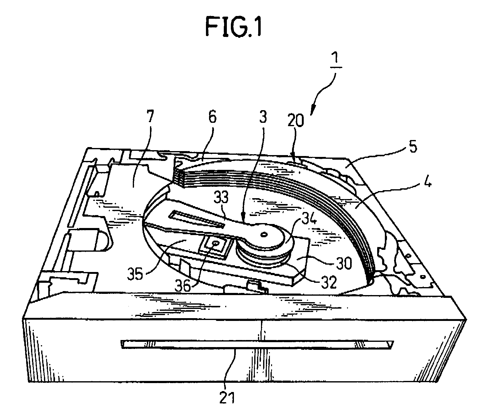 Disc changer having disc discharge mechanism