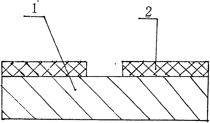 Pt/Ti metal membrane patterning technique