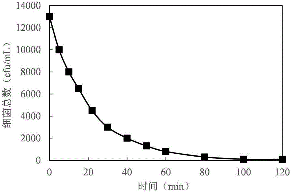 Water treatment method for catalyzing persulfate with tube wall corrosive to intensify sterilization of liquid chlorine/chloramines