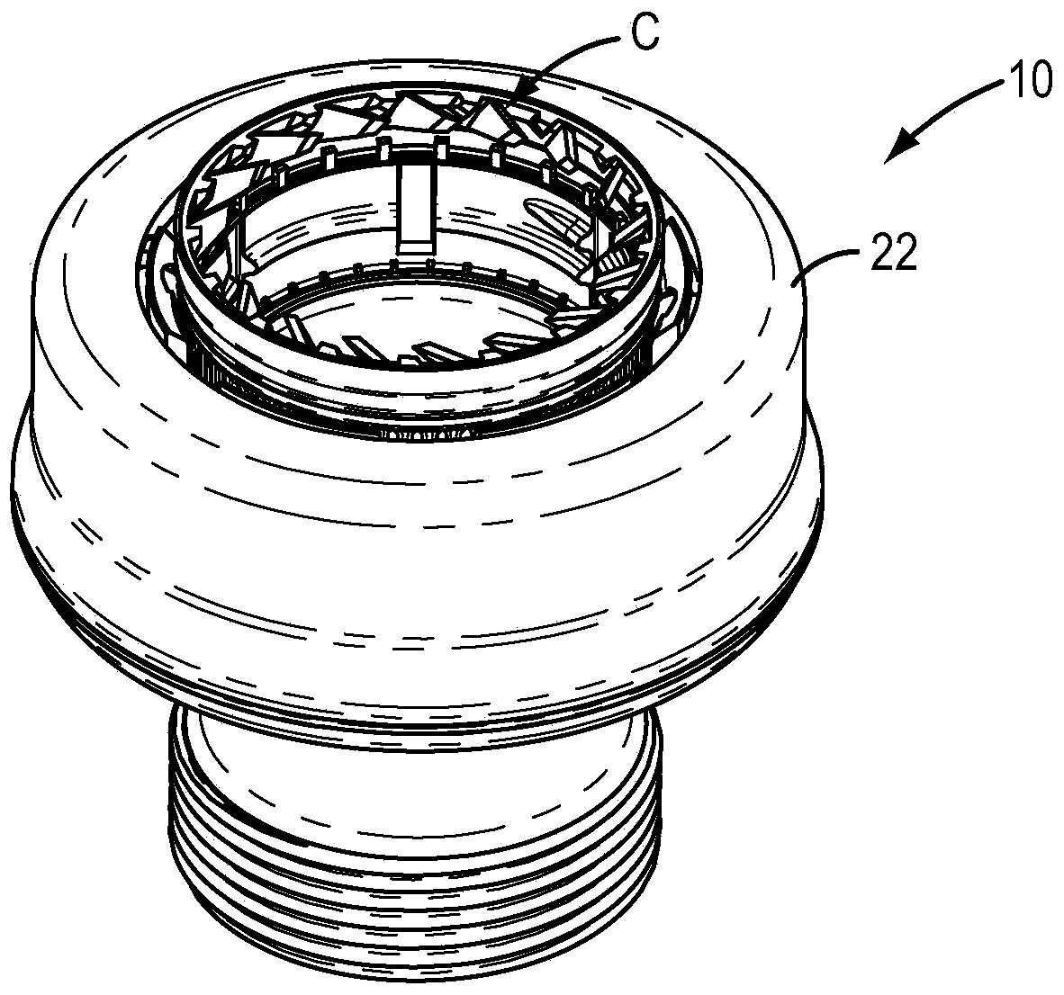 Capping chuck assembly