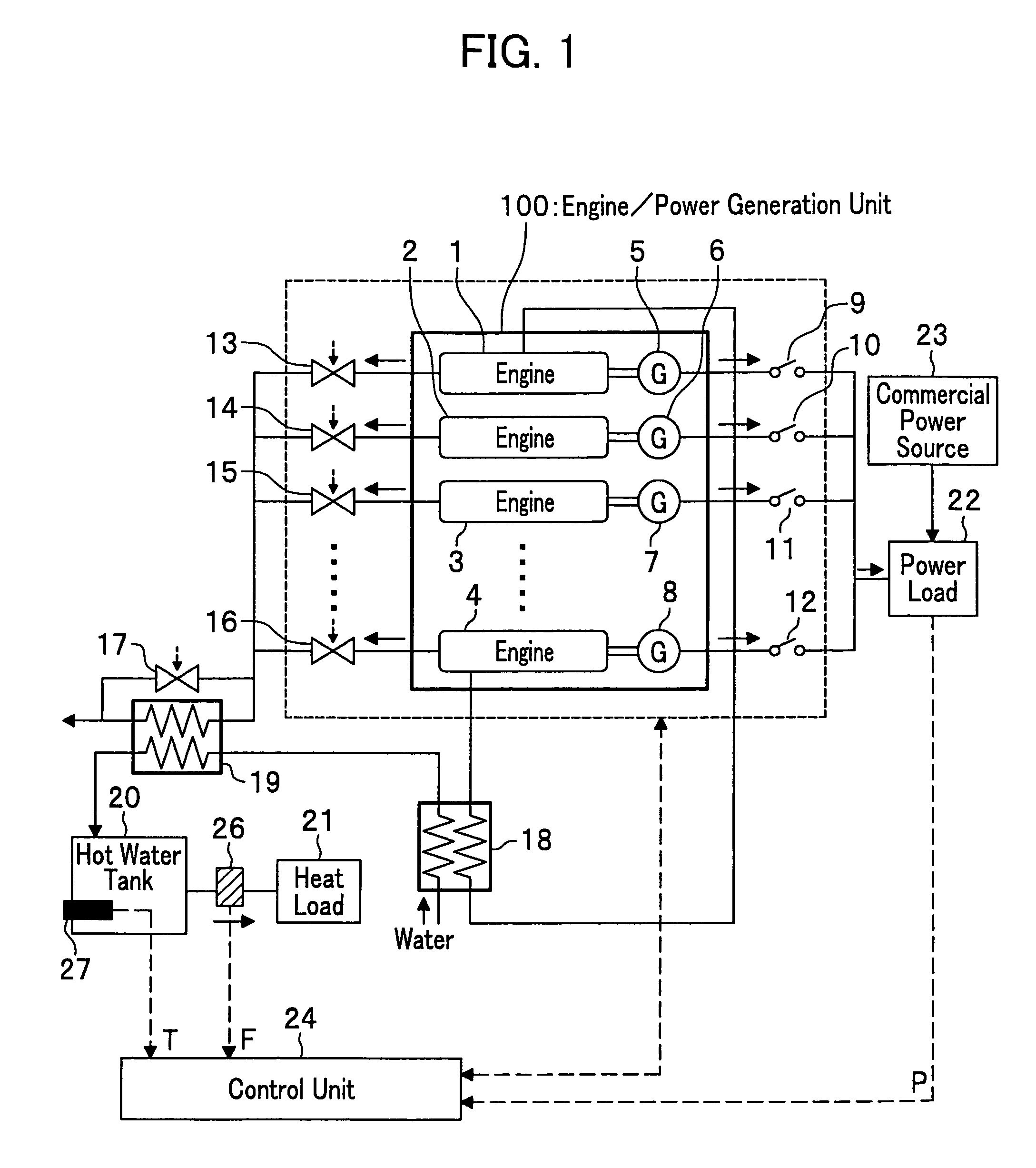 Engine cogeneration system