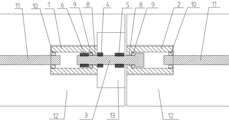 Assembled building connector