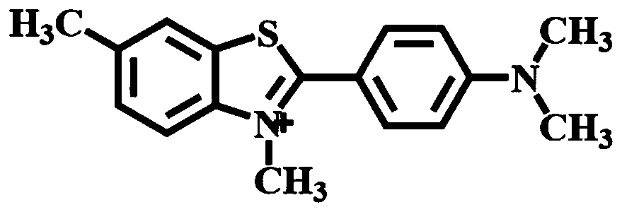 A kind of organic solid fluorescent material assembled by supramolecular and its preparation method