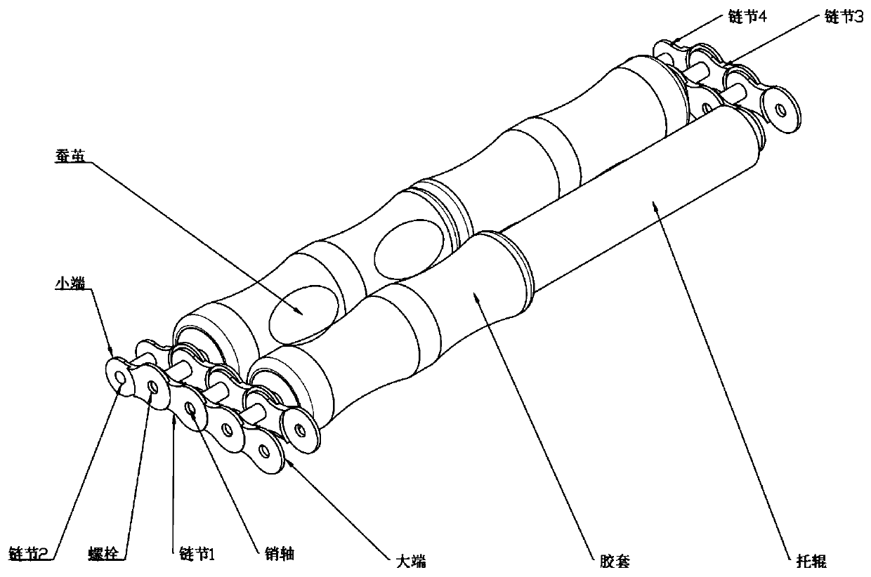 Silkworm cocoon automatic sorting device