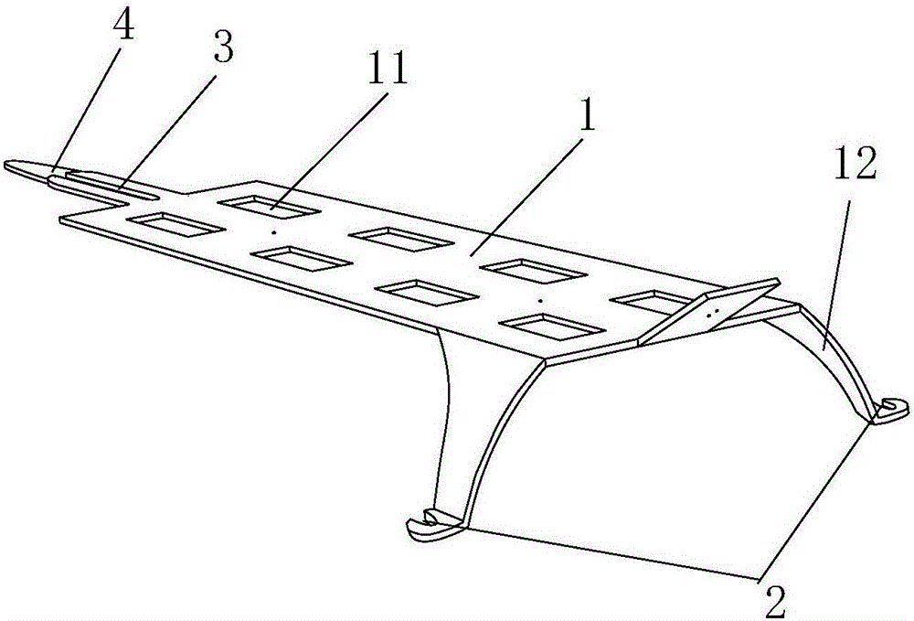 Quick disassembling device for mission loads of unmanned aerial vehicle