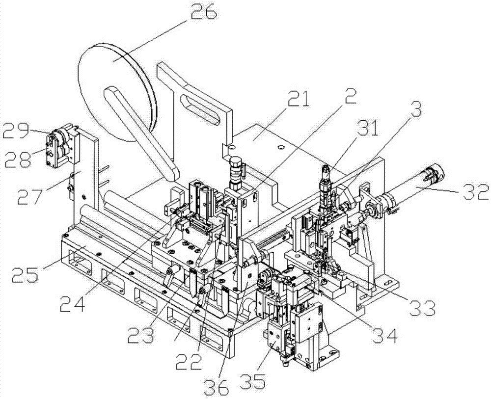 LED lamp line assembling machine