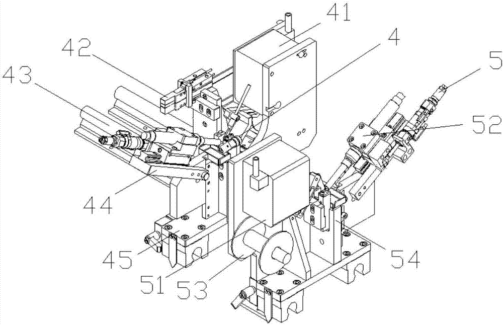 LED lamp line assembling machine