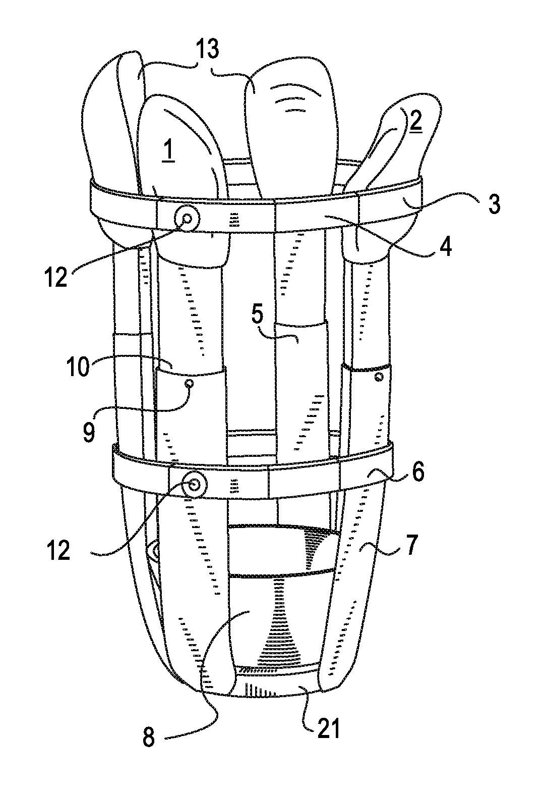 Modular prosthetic sockets and methods for making same