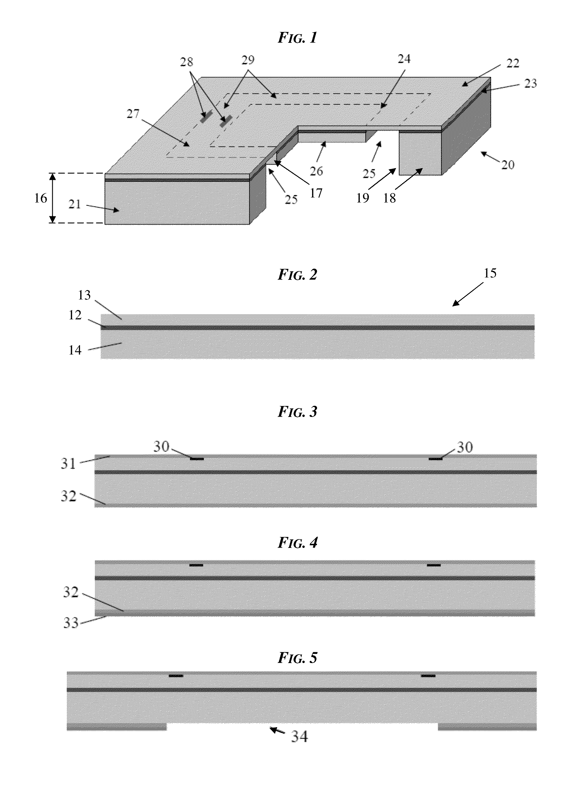 Low pressure sensors and flow sensors