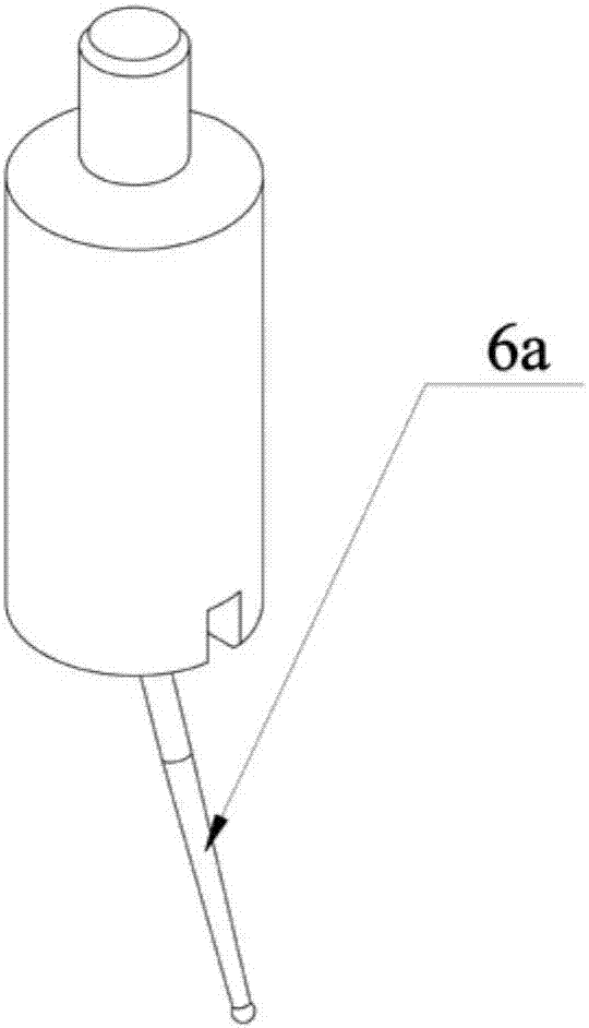 Dual air-float guide rail oriented inductive sensor calibration method and device