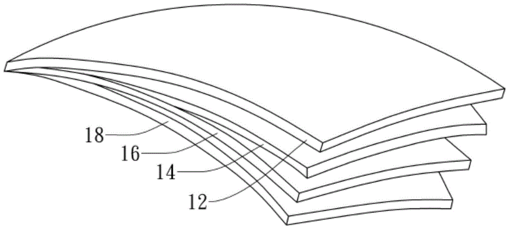 Package body for enhancing glass surface processing agent, glass product and manufacturing method thereof