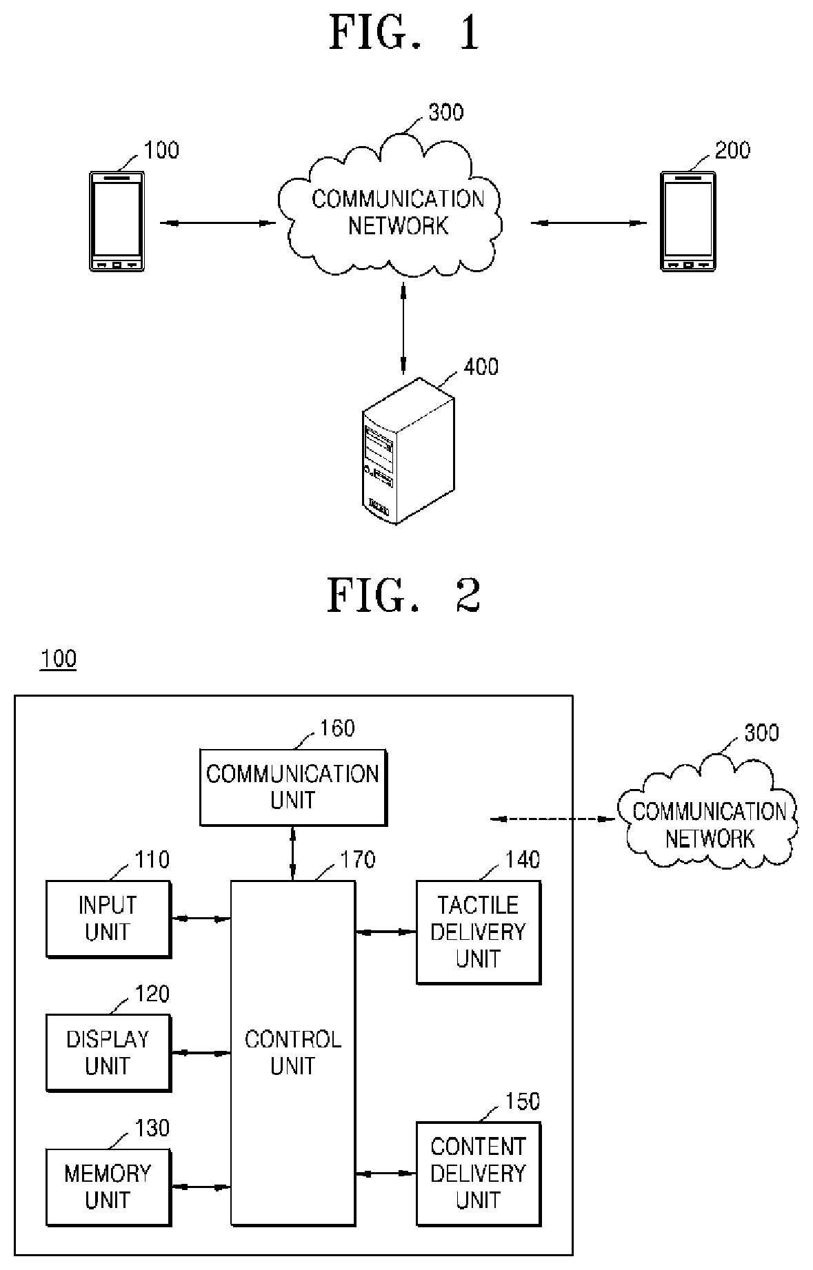 Method and apparatus for providing tactile message