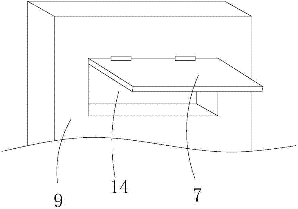 Intelligent safety door for guardrail of stereoscopic warehouse