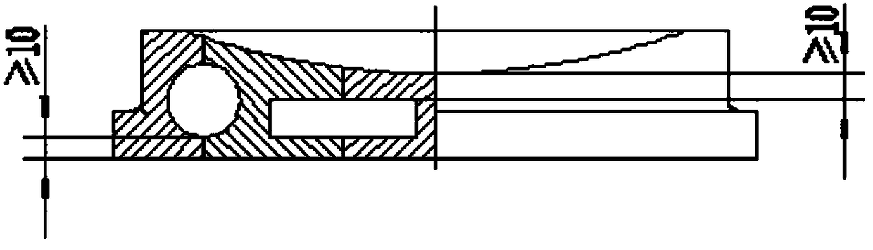 Hollow lost foam casting mold and manufacturing method thereof