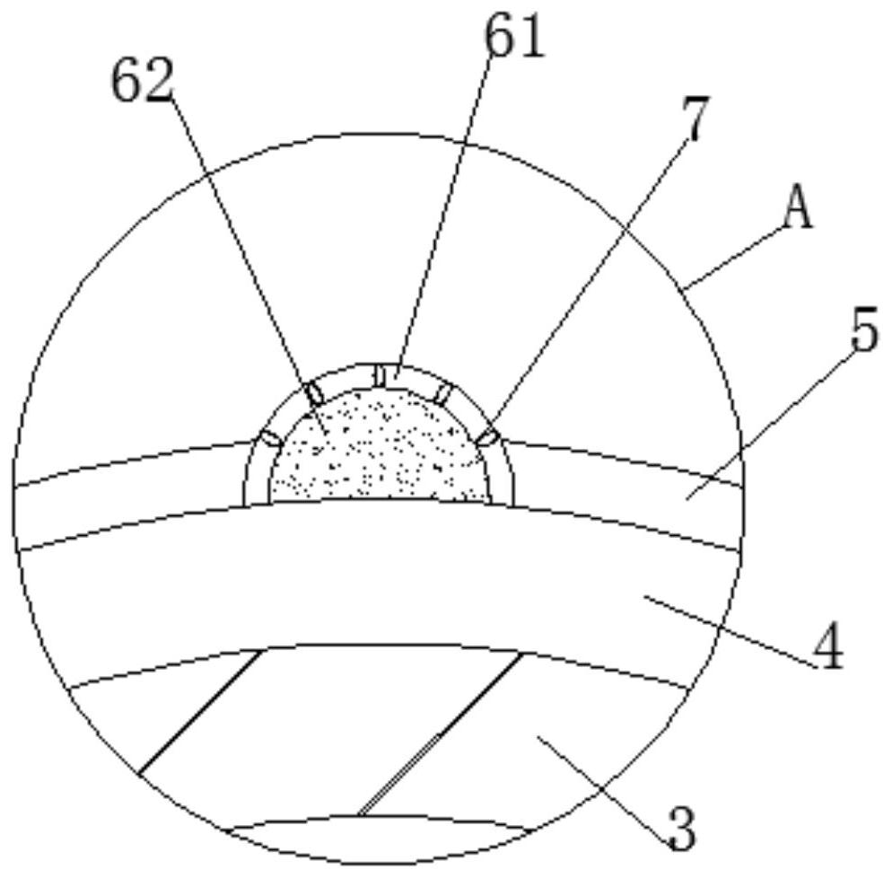 An underground self-repelling insect cable and its embedding method