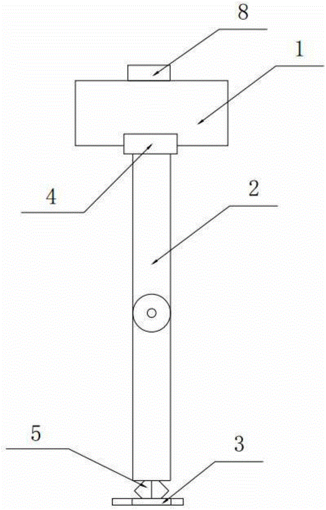 Under-actuated biped robot