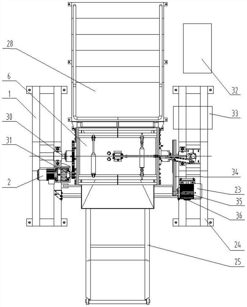 A vacuum impregnation machine