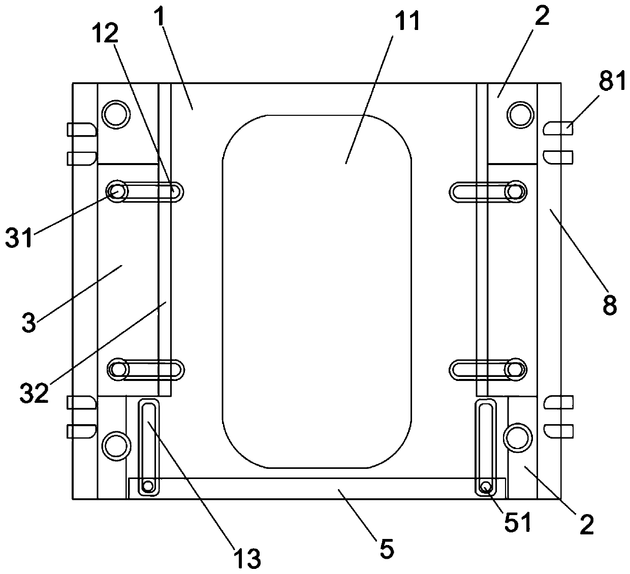 TPU mold frame