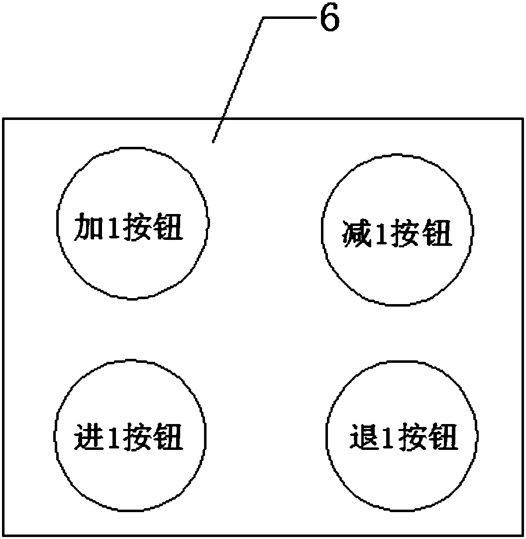 Automatic prompting and correcting device for thermal battery lamination and prompting and correcting method thereof