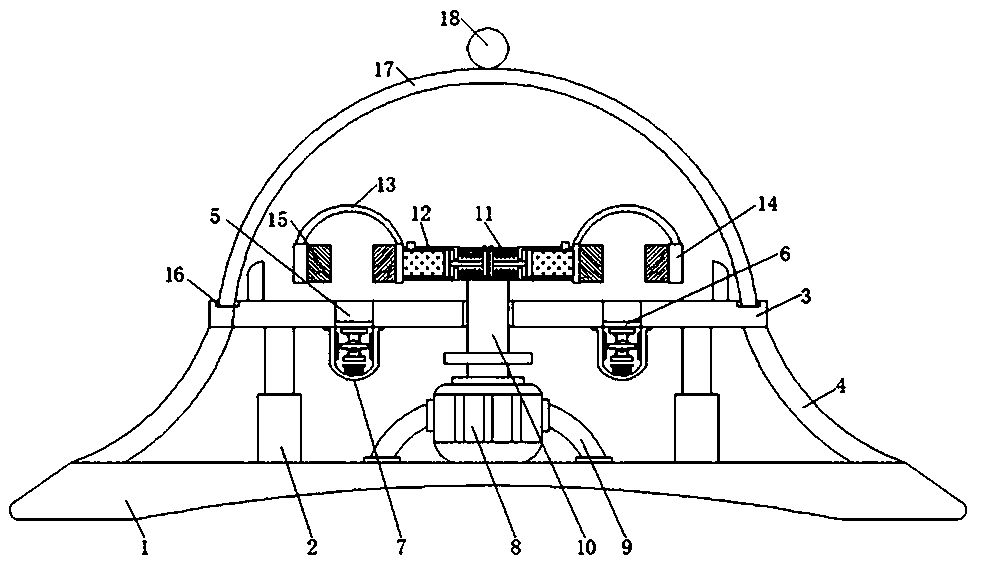 Bolt lubricating oil applying device based on magnetic adsorption