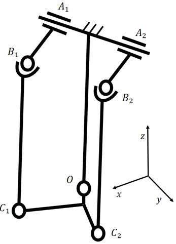 State estimation method, device, equipment and medium of parallel configuration humanoid robot