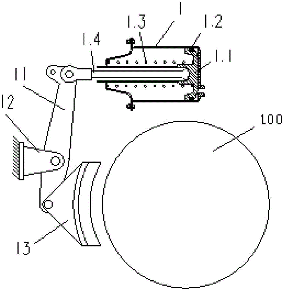 Brake control system of vehicle