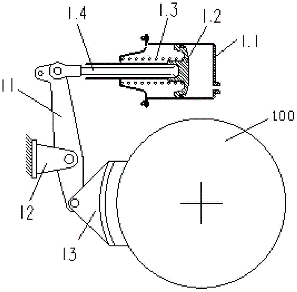 Brake control system of vehicle