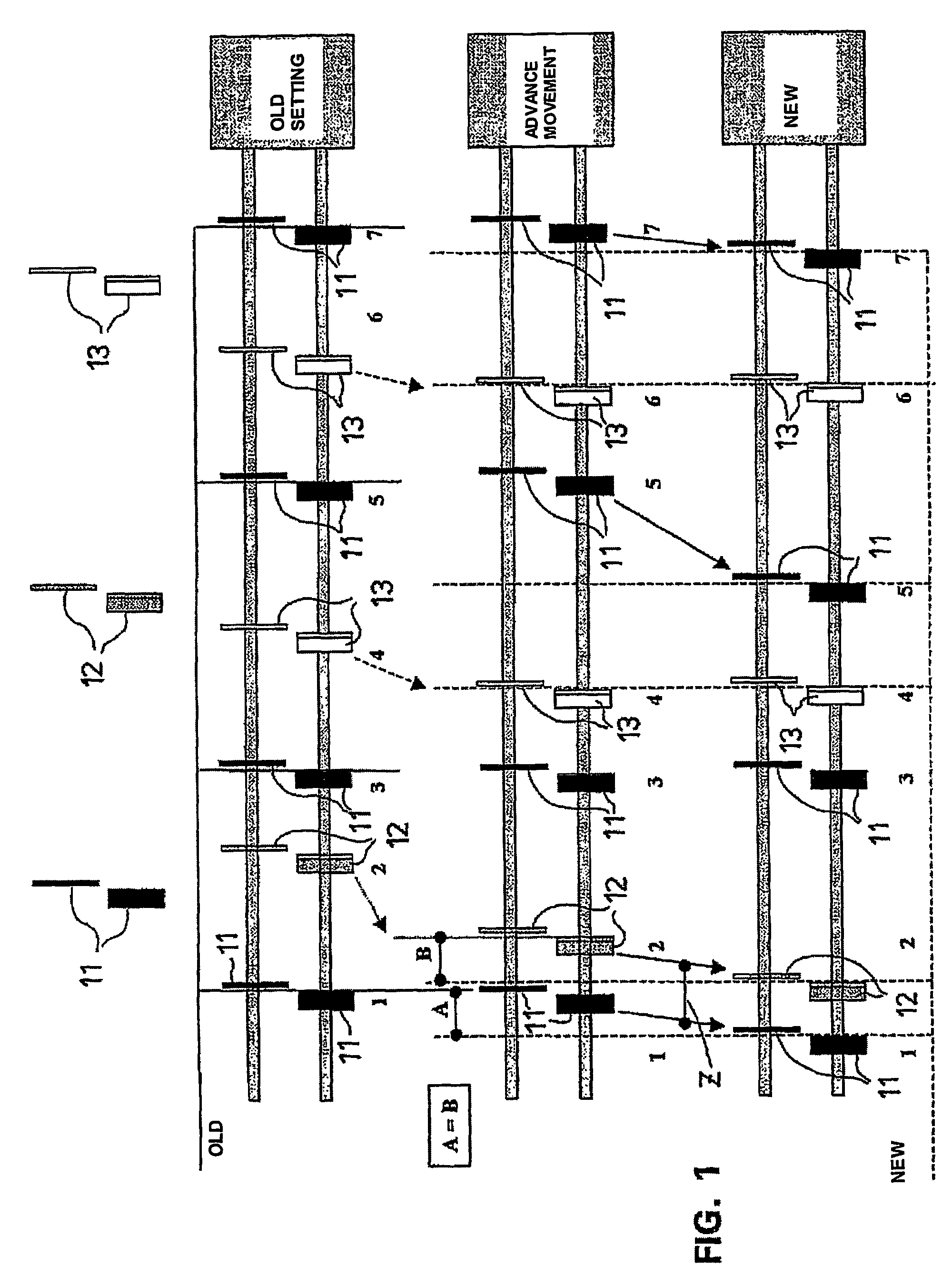 Method for positioning the slitters of a slitter-winder in a paper or board machine