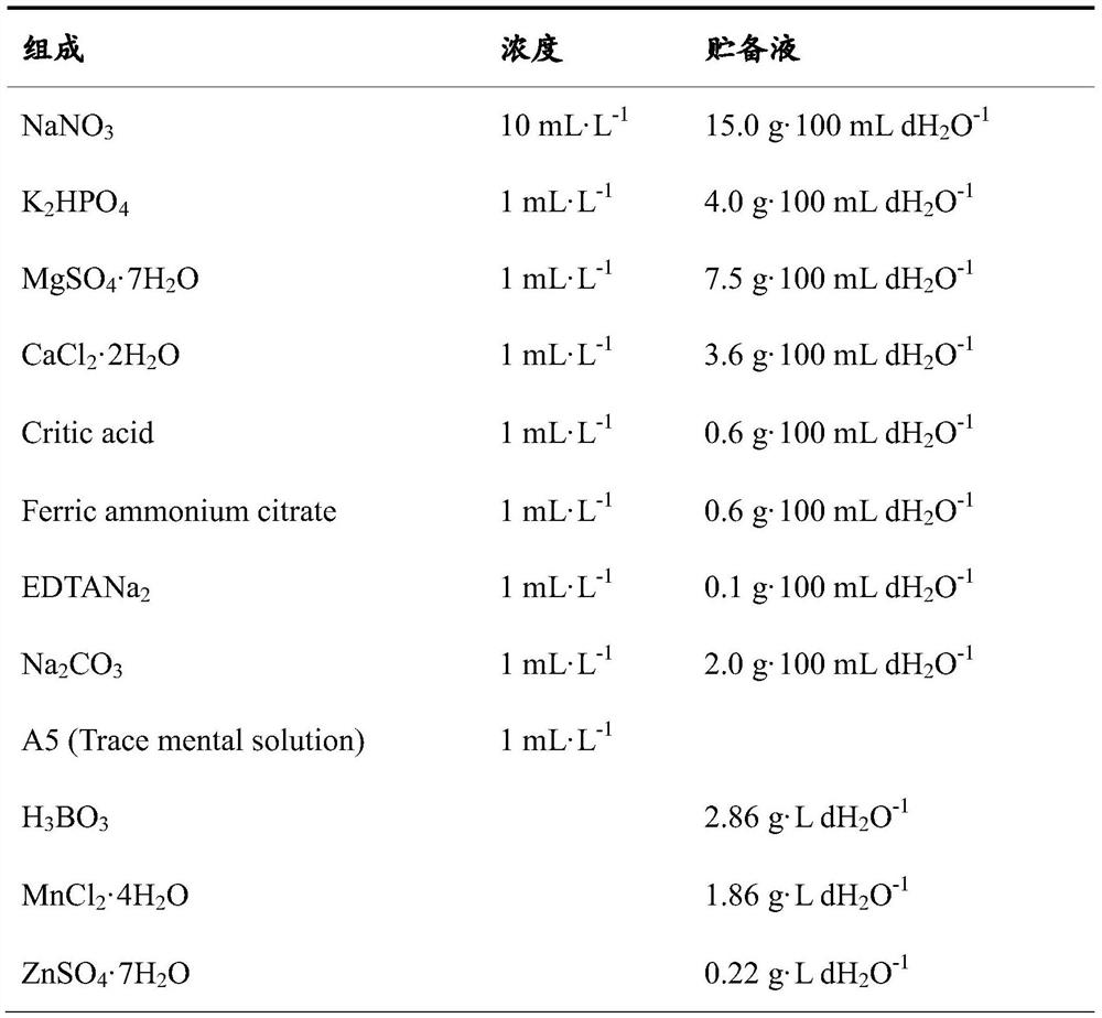 Construction method of algae-bacteria symbiotic system for removing ARGs in water body