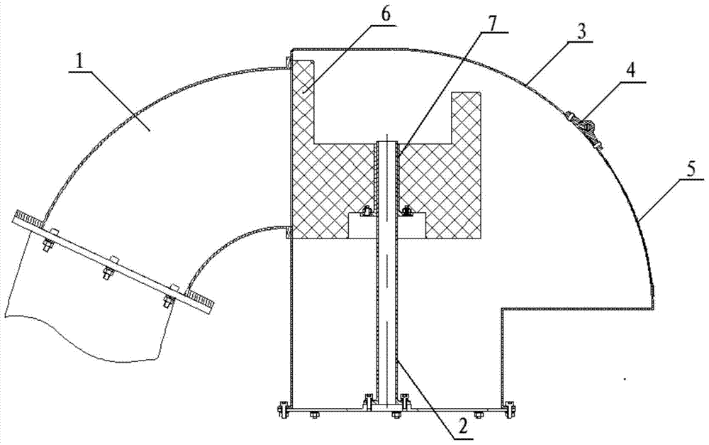 An exhaust and anti-wave anti-water device