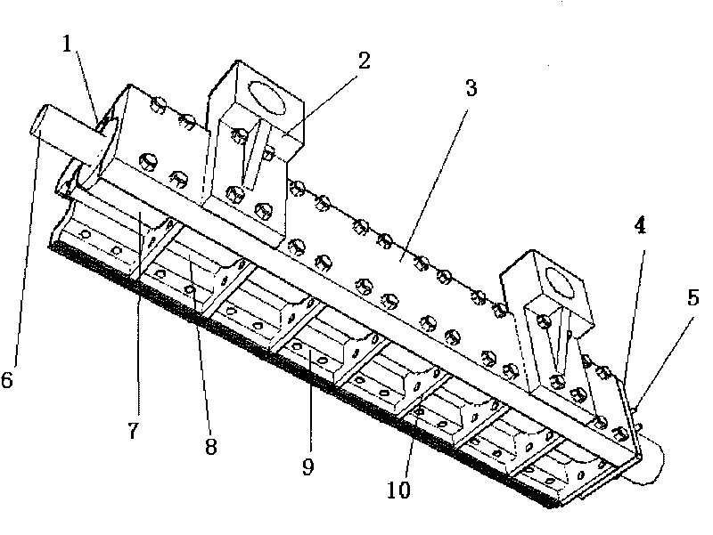 Permanent magnet track brake