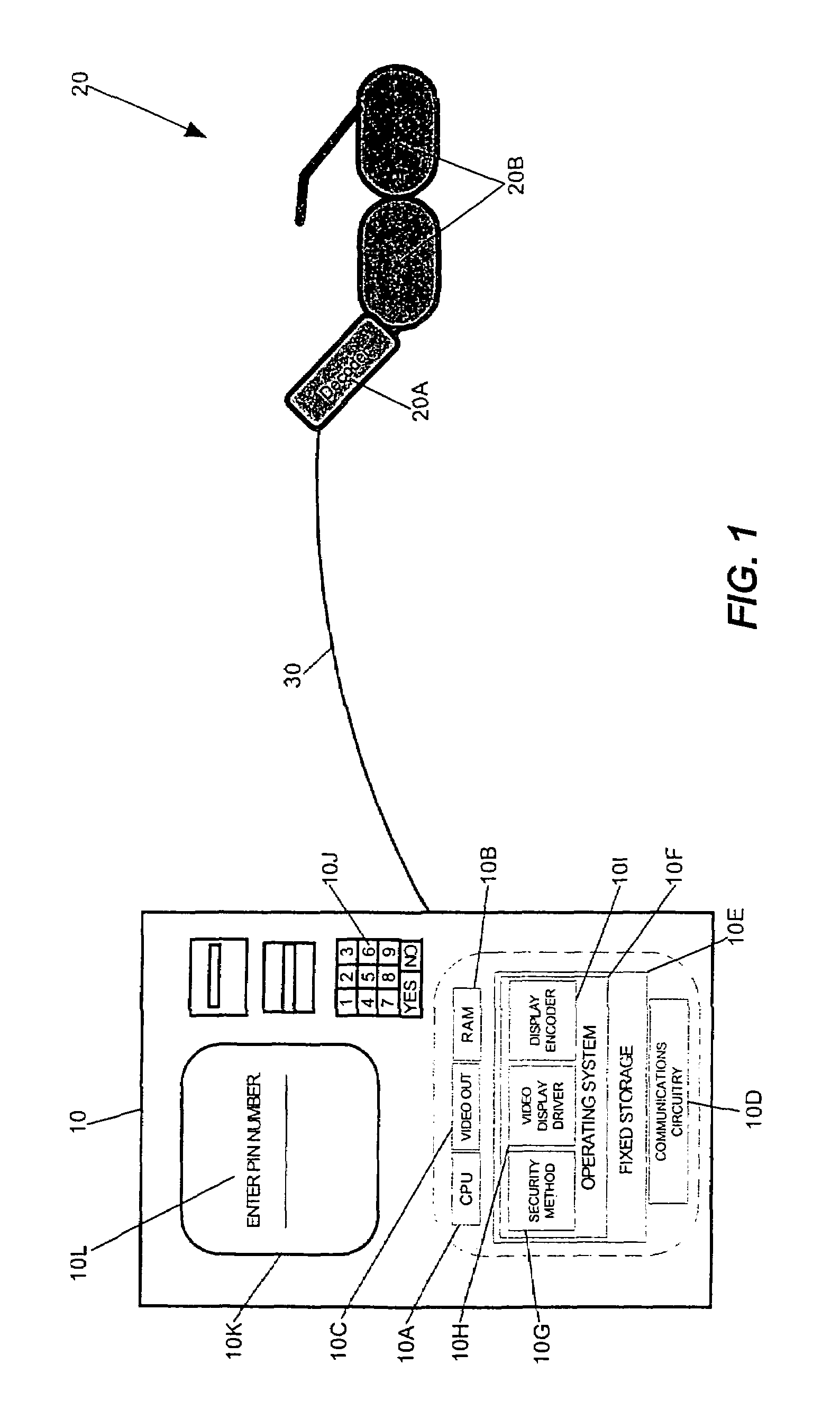 Secure entry of a user-identifier in a publicly positioned device