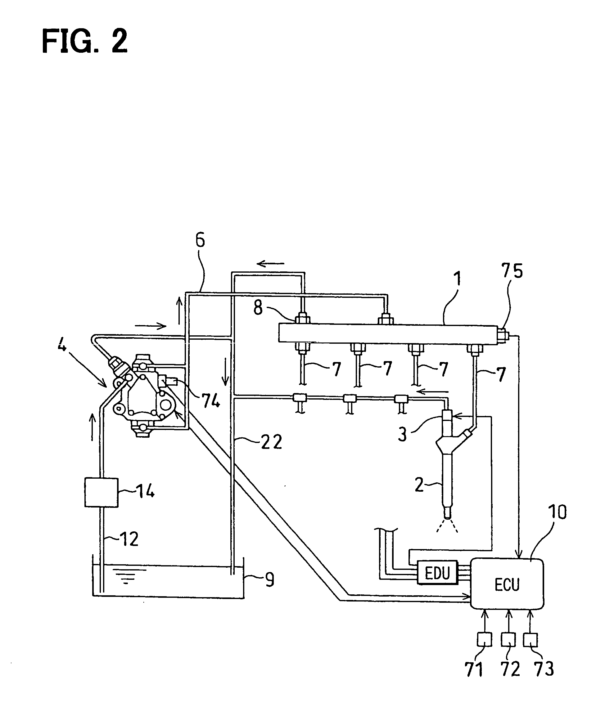 Fuel injection system for an internal combustion engine